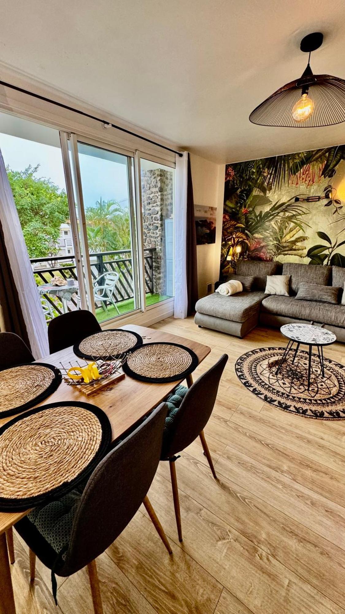 Bikini & Martini Residence Manganao Plage & Piscine Privee Saint-Francois  Buitenkant foto